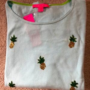 Lily Pulitzer Caralynn pineapple sweater